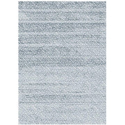 Tappeto Pelo Corto Salotto Moderno Randall per Soggiorno Camera da Letto Divano Salone Antisc Grigio / Azzurro/100X150cm