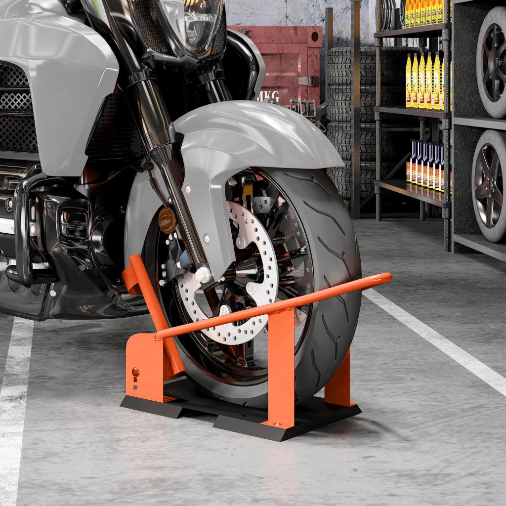 Cavalletto per Moto Regolabile 15-21' ¨C Zephmum ¨C Arancione 381-533 mm 816.5 kg