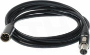 Adattatore di Microfono per Estensione del Cavo Audio per Transmittitore di Corpo SM-93 WBH WL - Mini XLR 4 Pin TA4F - Maschio a Femmina - 60 Pollici