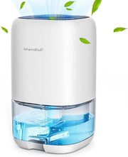 Dehumidificatore portatile elettrico con spegnimento automatico e 7 colori di luce - ideale per bagno e camera da letto