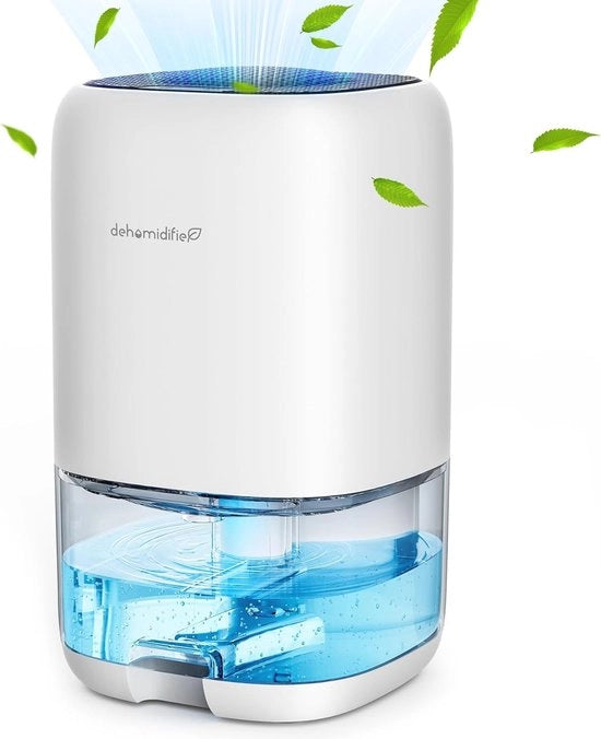 Dehumidificatore portatile elettrico con spegnimento automatico e 7 colori di luce - ideale per bagno e camera da letto