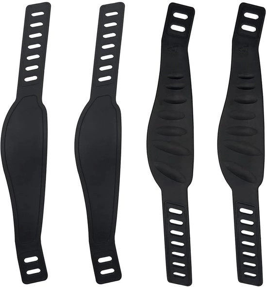 Cinturone Pedali Universale - Regolabile Lunghezza 33 cm - Resistente al Carico - In Gomma - Adatto per Cicli Stazionari - Comodo durante l'Esercizio di Ciclismo - Pedale da Ciclo