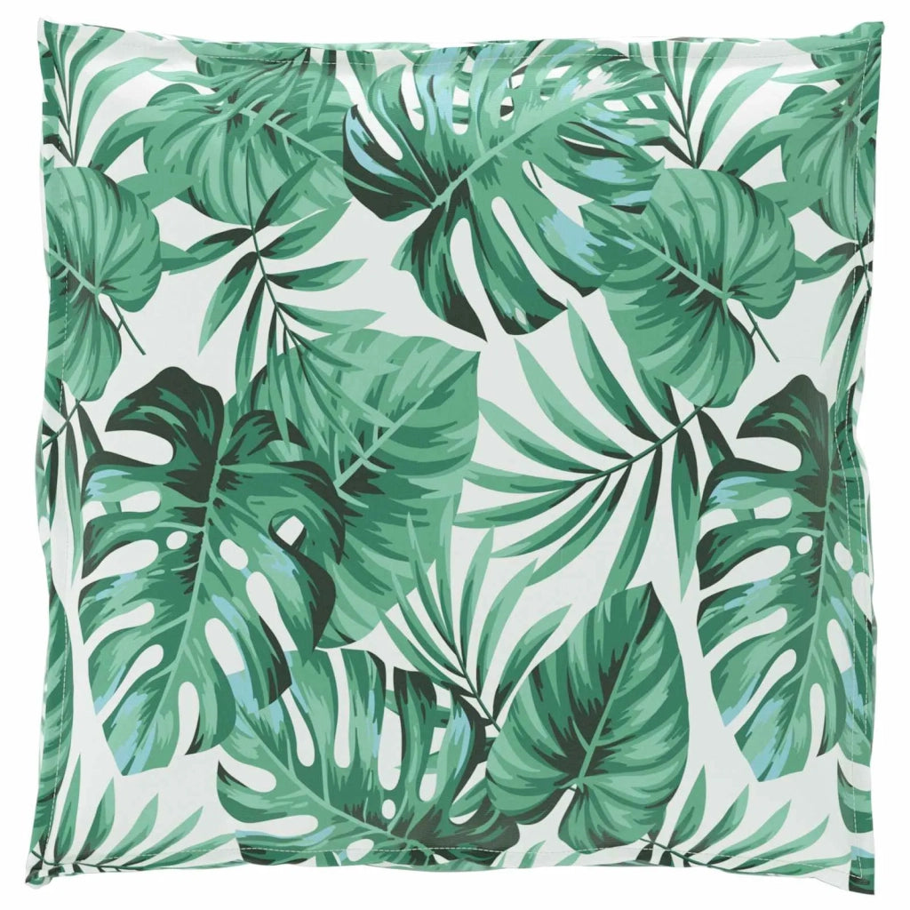 Set di Cuscini per Pallet Floreale 2 pcs Motivo Foglia Verde 3329067