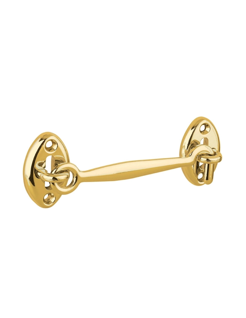 Gancio mobile con occhiello, finitura ottone, 10 cm – THIRARD