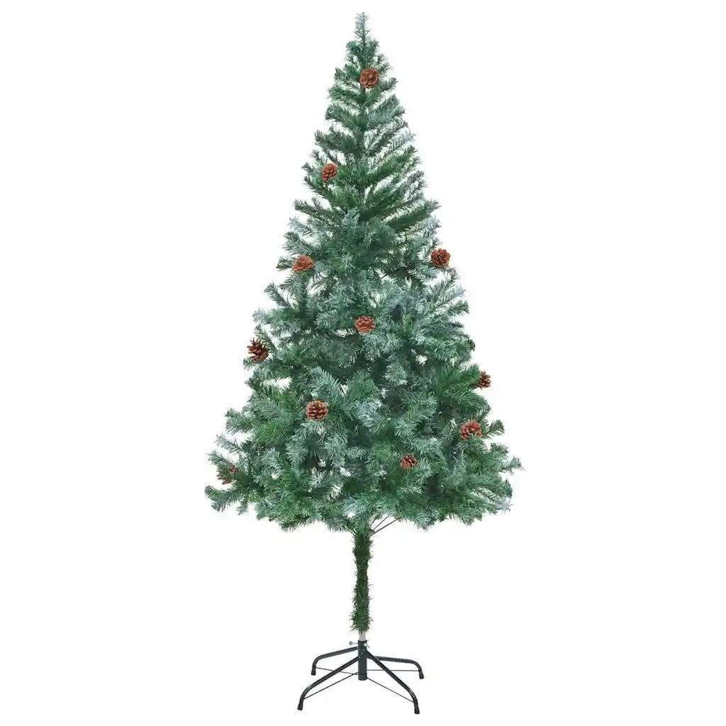 Albero di Natale artificiale Verde 180 cm PVC e Acciaio 3396716