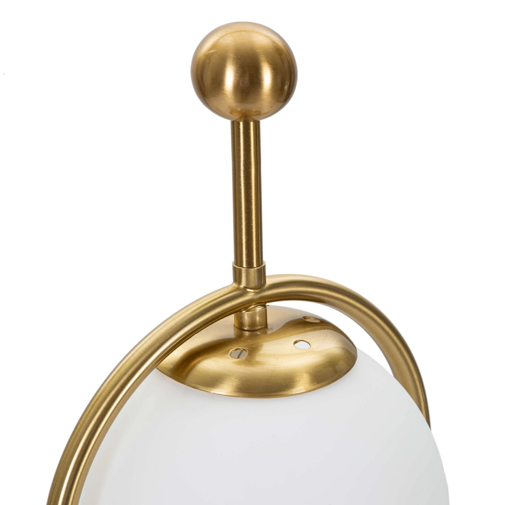 Andong, Lampada da Tavolo Necessaria 1 Lampadina, Bianco Opaco