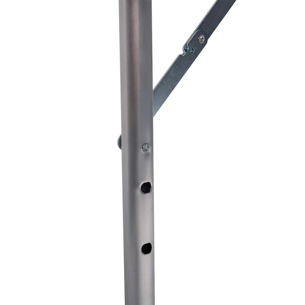 Tavolo da campeggio tavolo pieghevole regolabile 120 cm nero 19_0000974