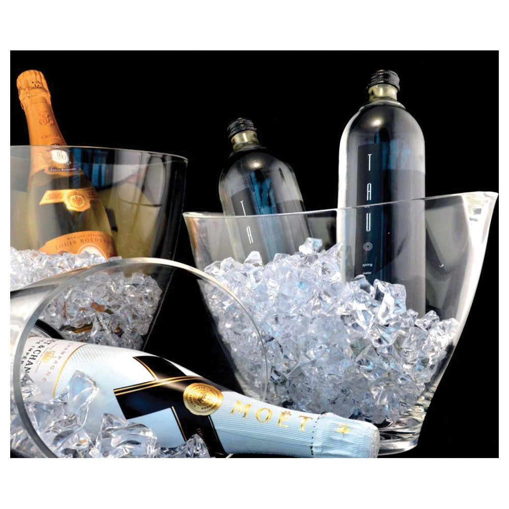 Secchiello per Vino Spumante 4.75L in Metacrilato Trasparente Eme Artic
