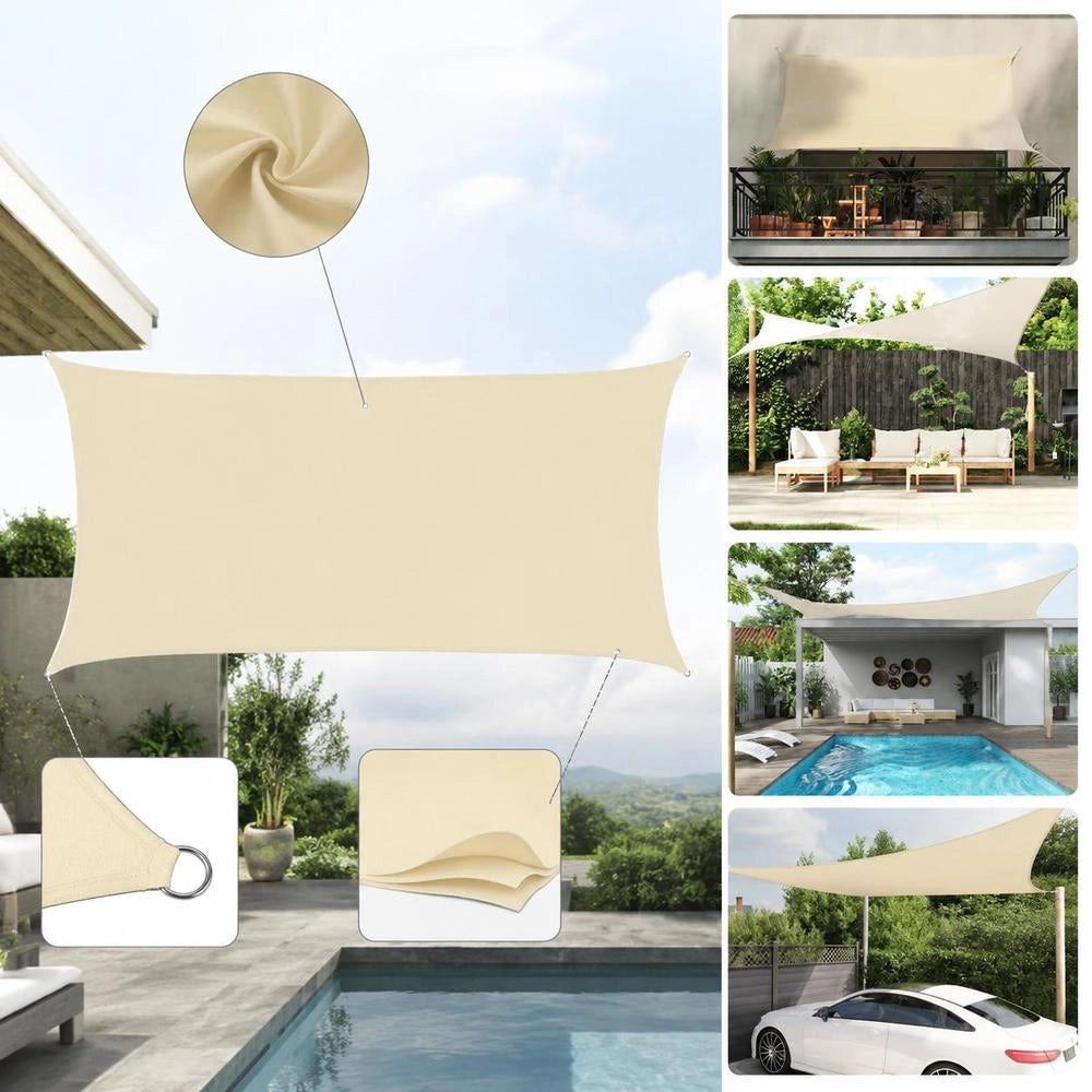 Sun Sail 160 G/square Meter Cream 4x7 M HDPE