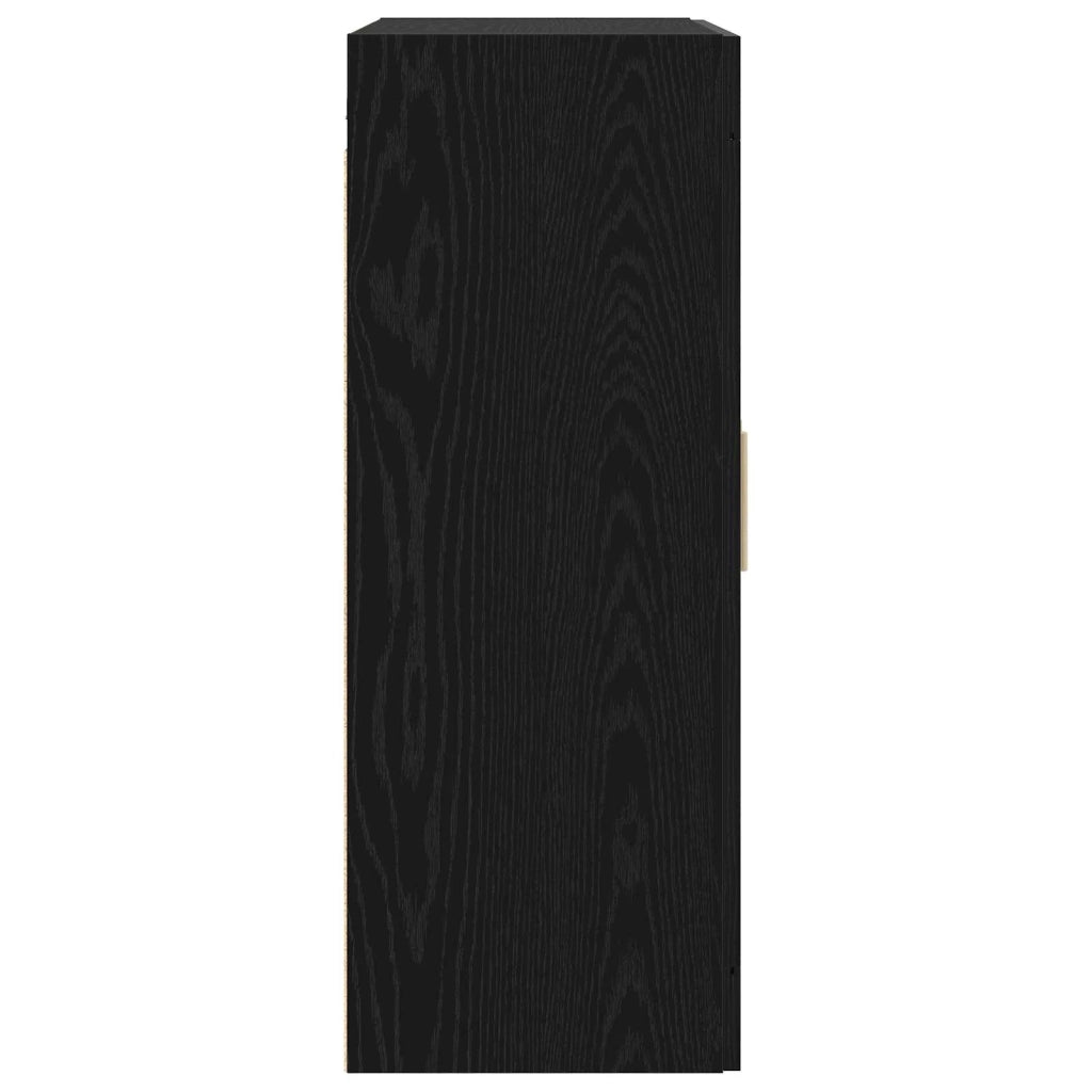 Armadietto a muro A parete Rovere nero 69,5 x 34 x 90 cm 8010880