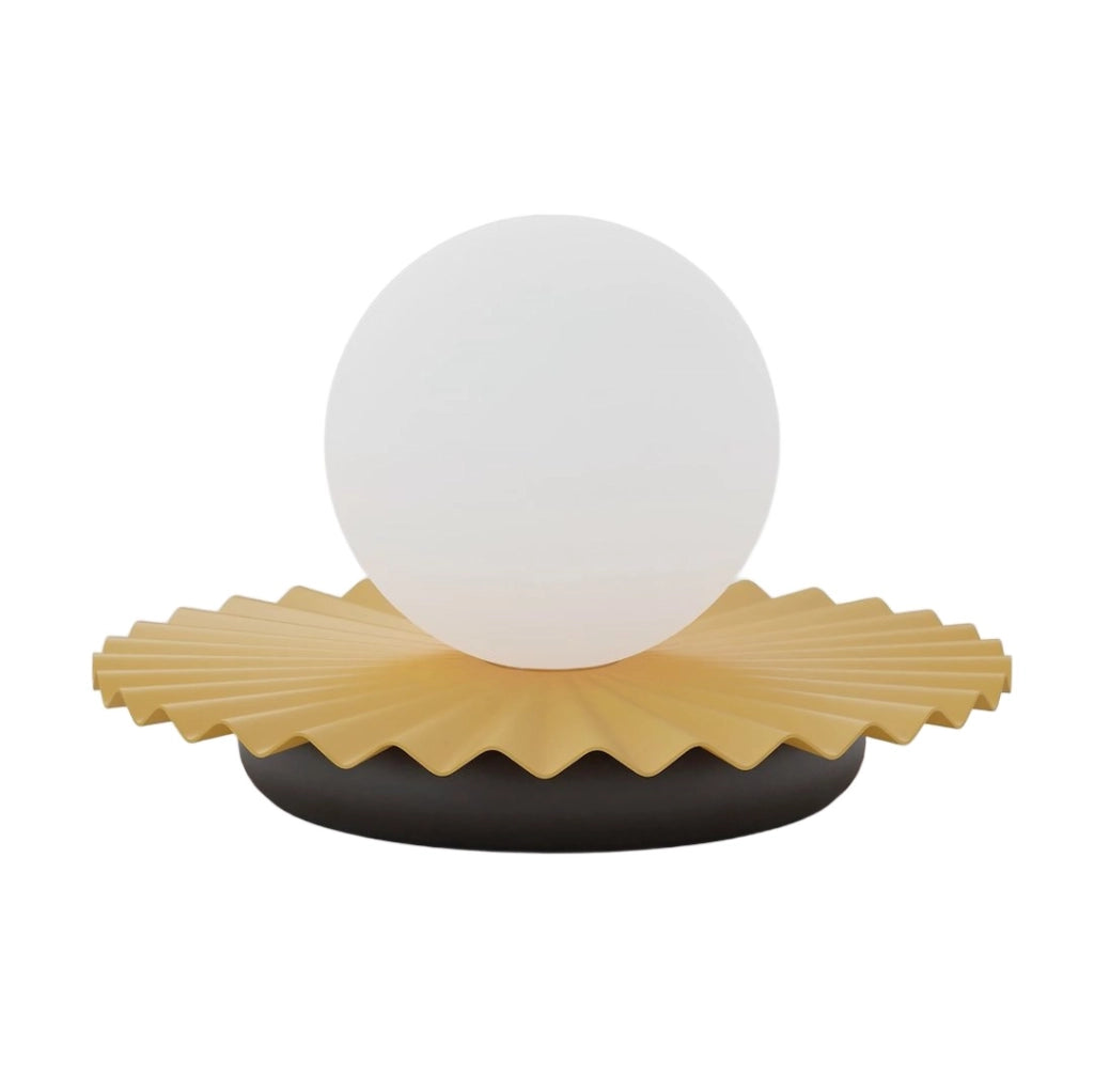 Lampada da tavolo UMBRA Emibig vetro arancione G9