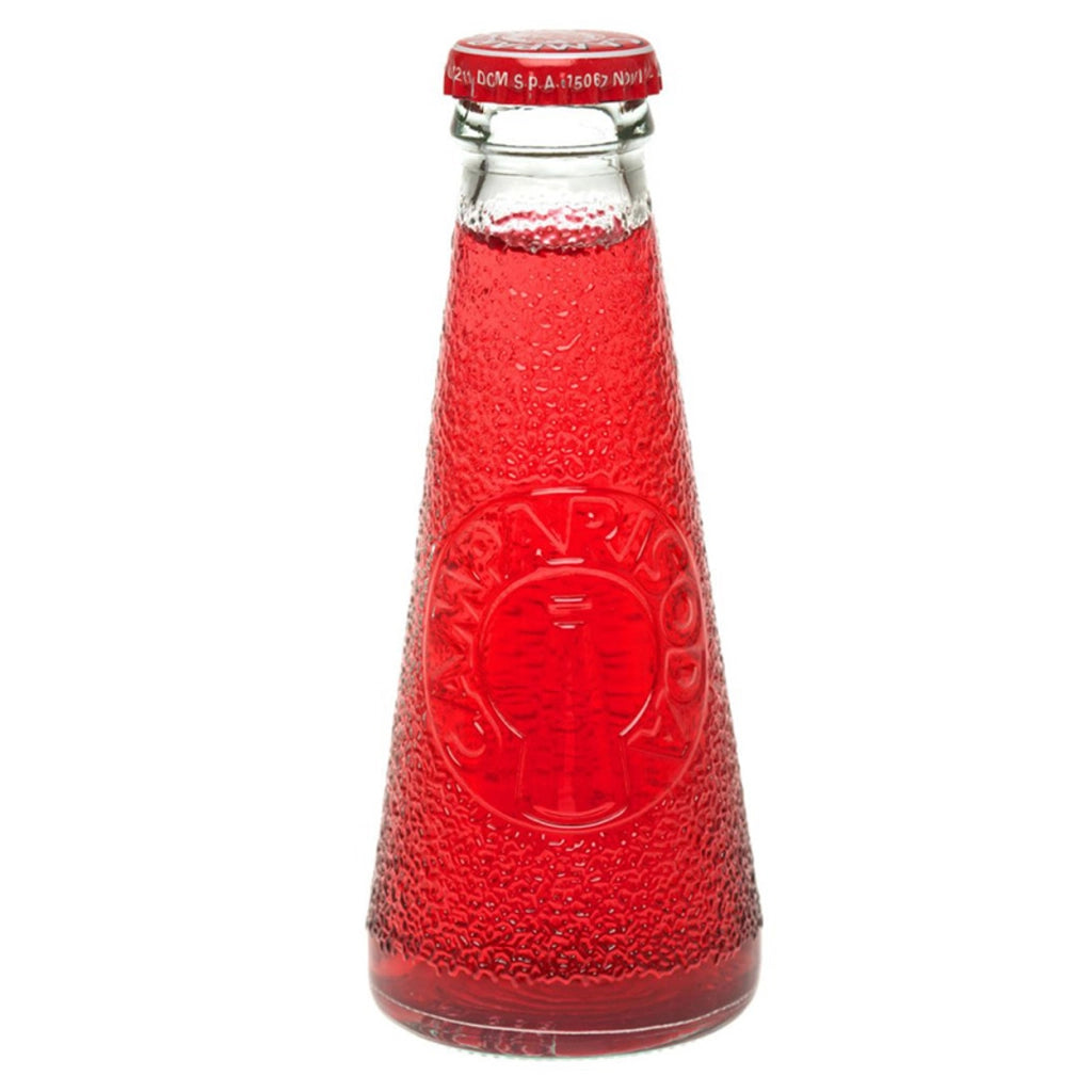Campari soda confezione da 12 scatole da 5 bottiglie di vetro da 10 cl ciascuna
