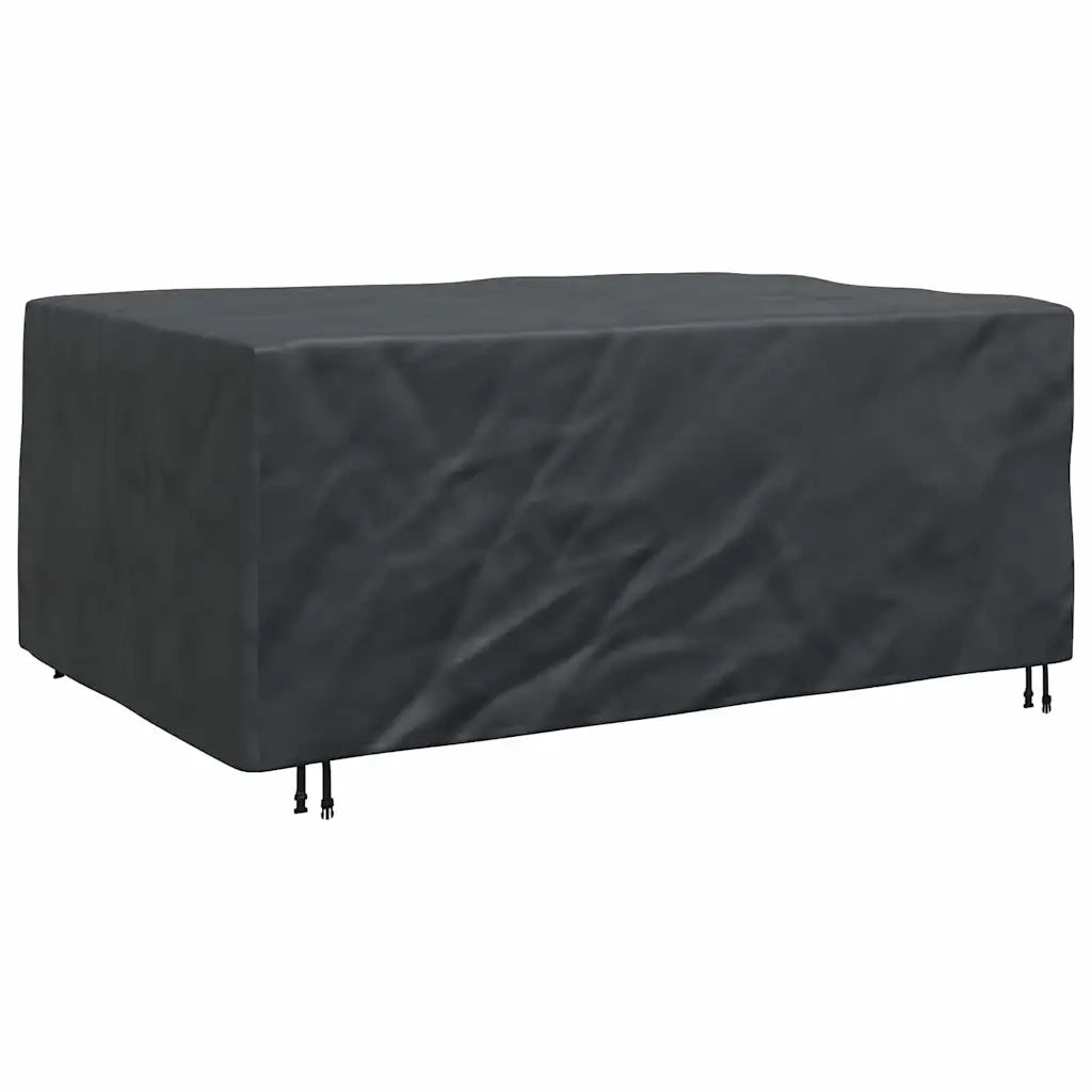 vidaXL Copertura per mobili da esterno Nero 230 x 165 x 80 cm 210D