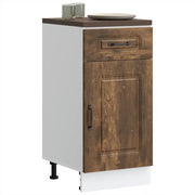 Base da Cucina Kalmar Rovere Fumo in Legno Multistrato