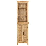 Libreria 50x30x180 cm in Legno Massello di Mango 247329