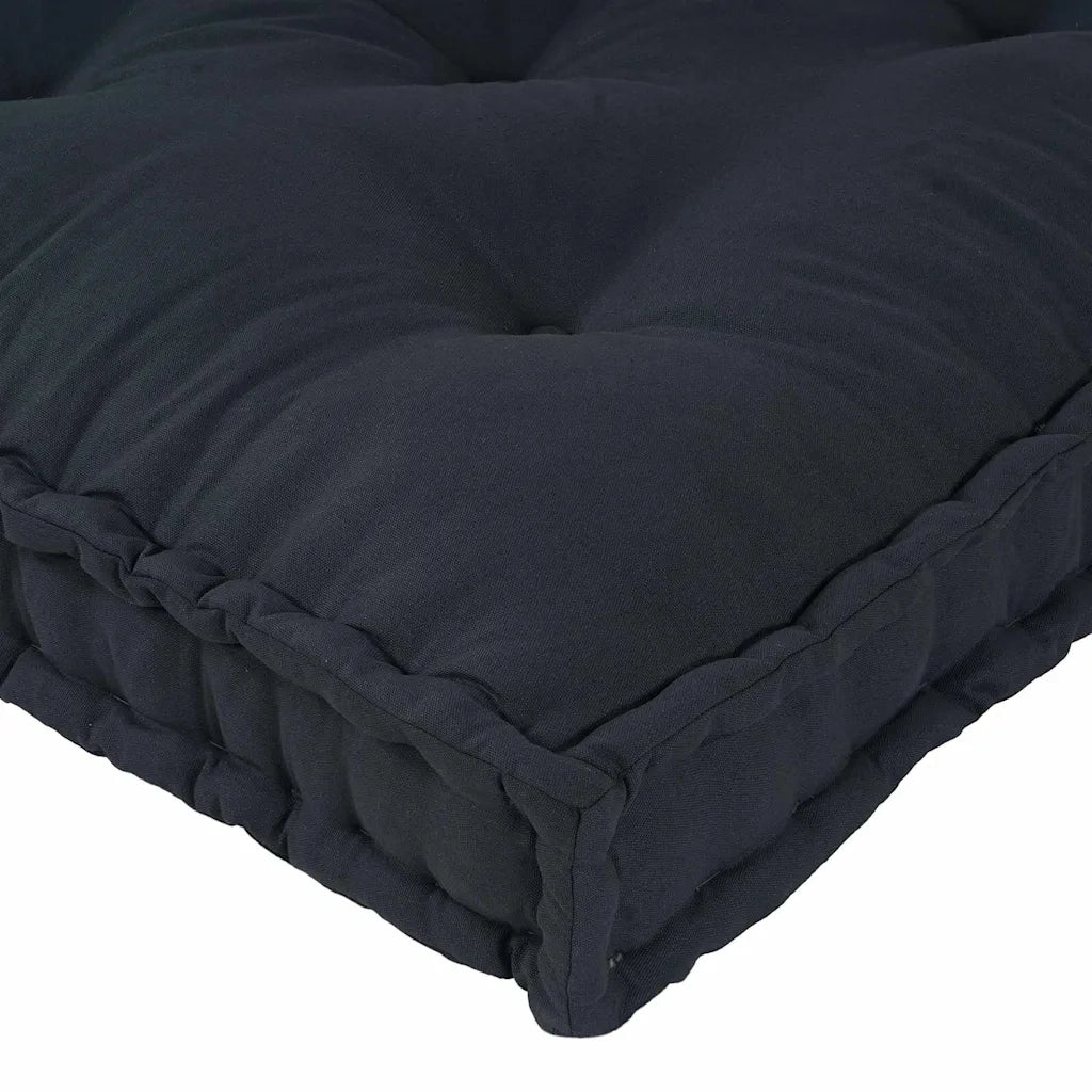 Cuscino per Divano Pallet Antracite 120 x 80 x 12 cm Tessuto 4019085