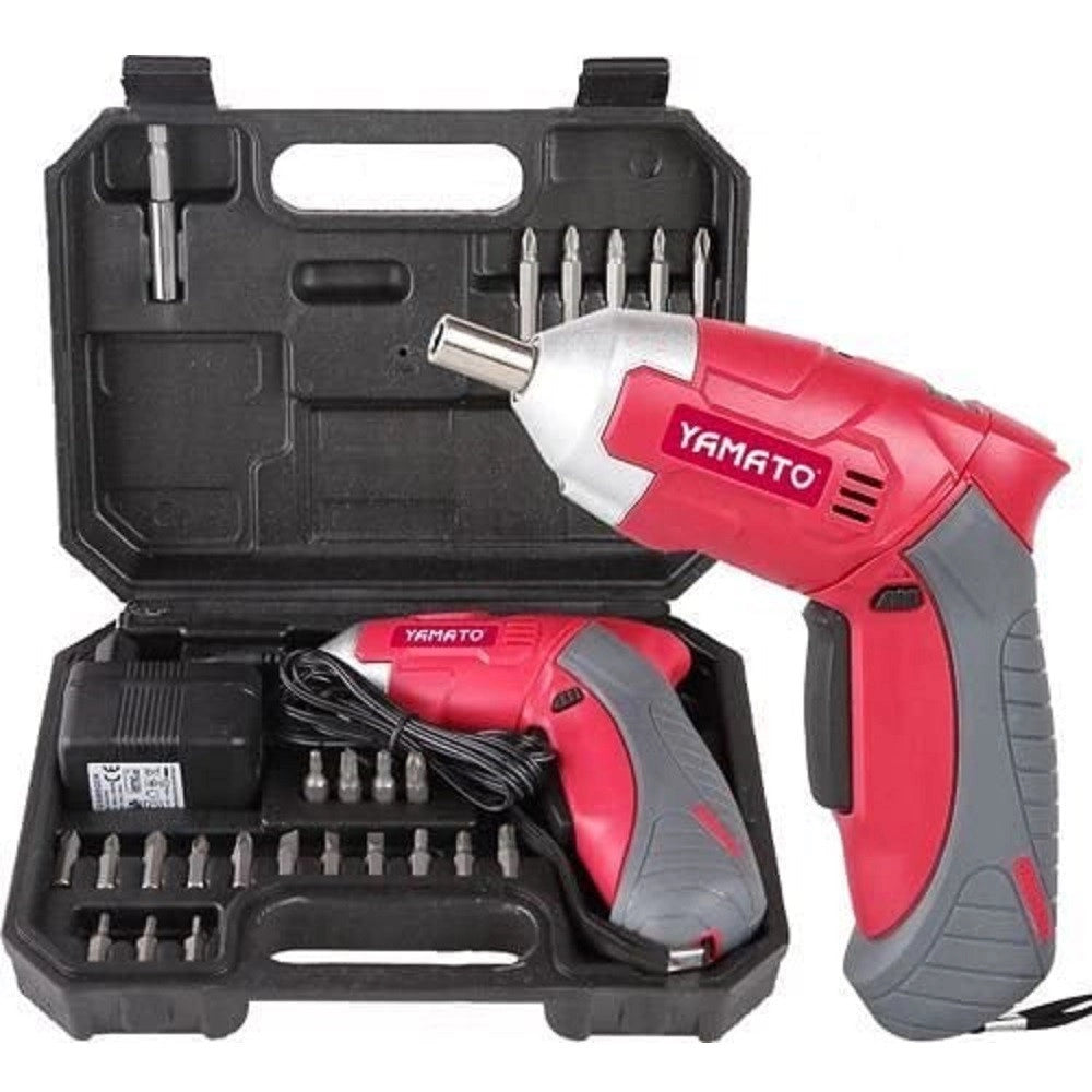 Trade Shop - Trapano Avvitatore Senza Fili 3,6 W 3,6 V A Batteria 180 Giri/min Con 24 Punte -