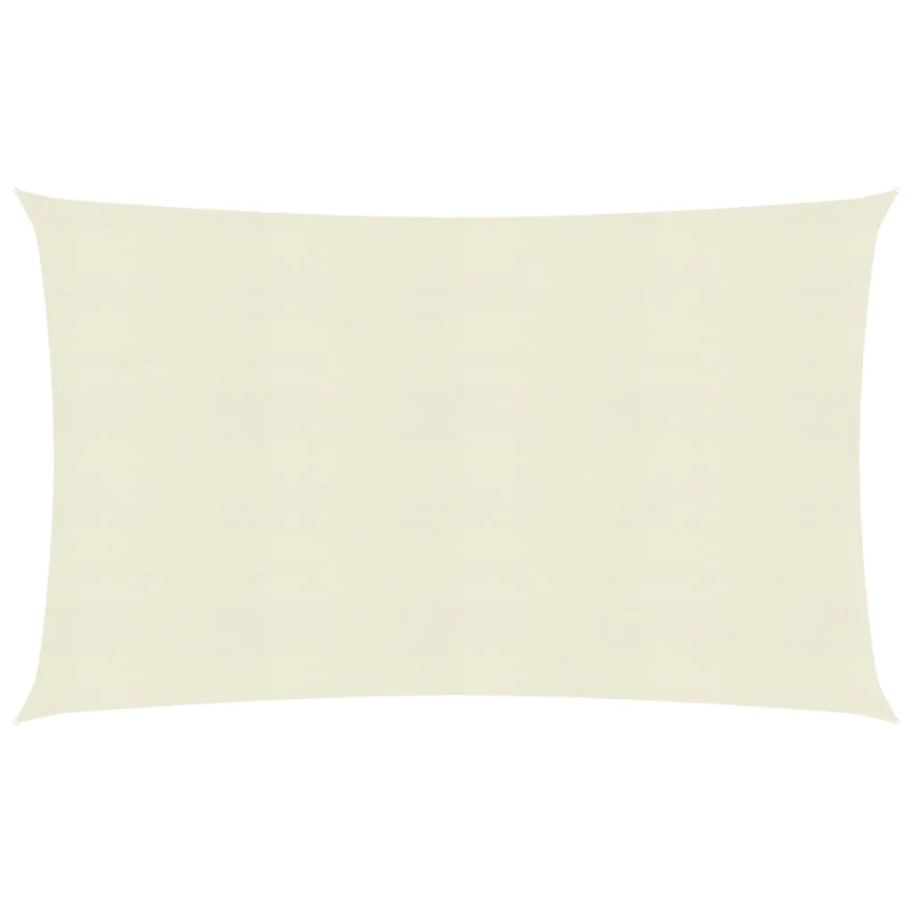 Vela ombreggiante 160 g/m² HDPE 3,5 x 4,5 m crema 02_0009076