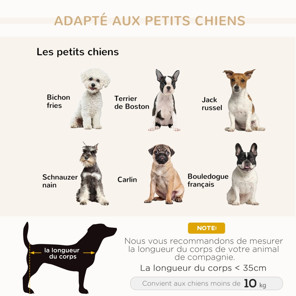 Divano per cani e gatti con cuscino amovibile e contenitore ¨C zephmum ¨C 76x45x43 cm grigio chiaro