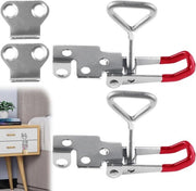 Due grandi chiavi a manovella 150-170 mm 150 kg acciaio inox manovella a chiave cassetti boxe carichi finestre valigia