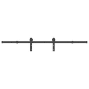 Kit di Binari per Porte Scorrevoli 183 cm Acciaio Nero CFW5167268
