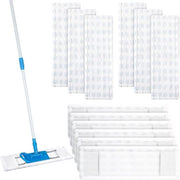 Set di spazzole per pavimenti - 6 pezzi - 47 x 17 cm - Spazzole di pulizia microfibra