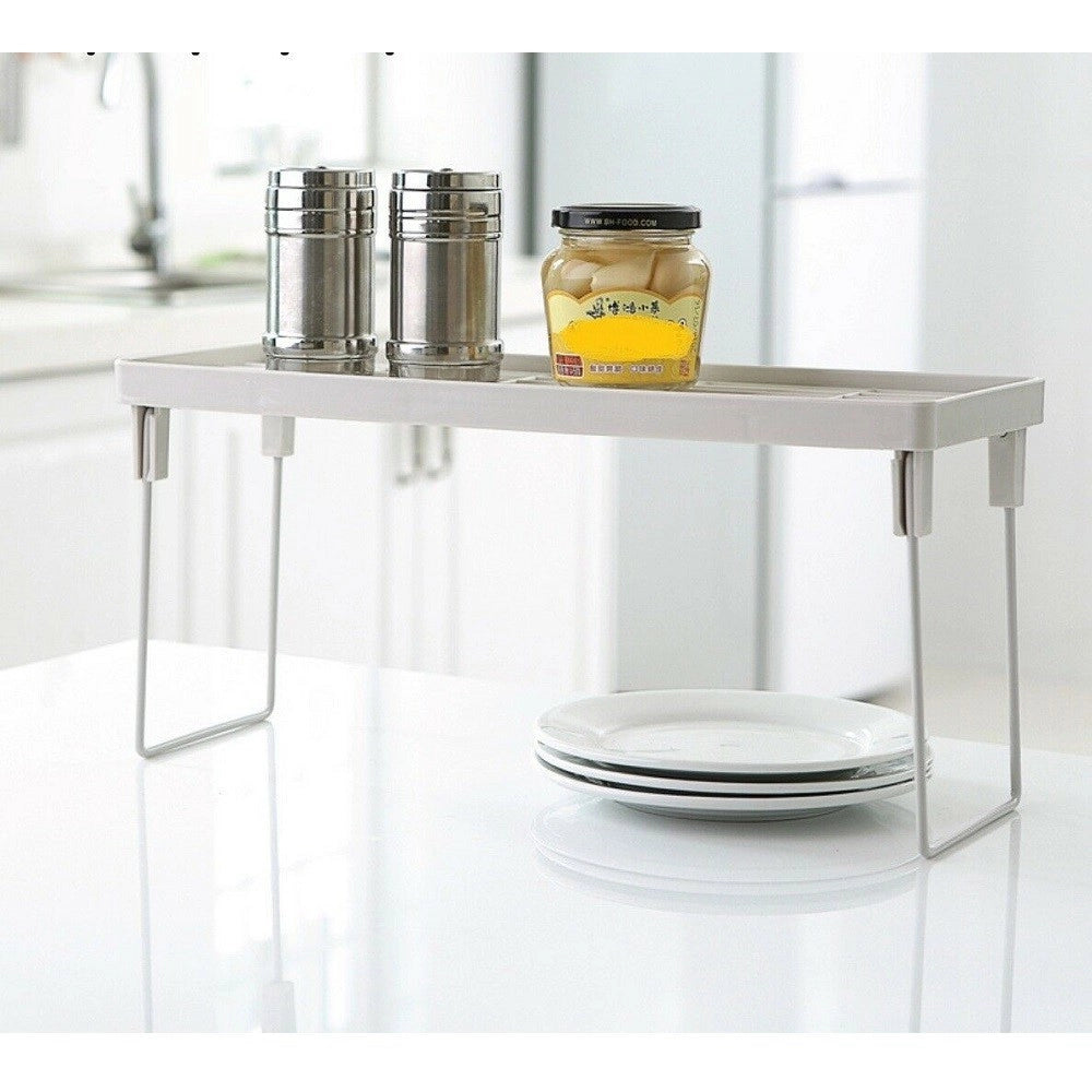 Trade Shop - Porta Stoviglie Mensole Accessori Salvaspazio Per Cucina Ripiano Componibile -