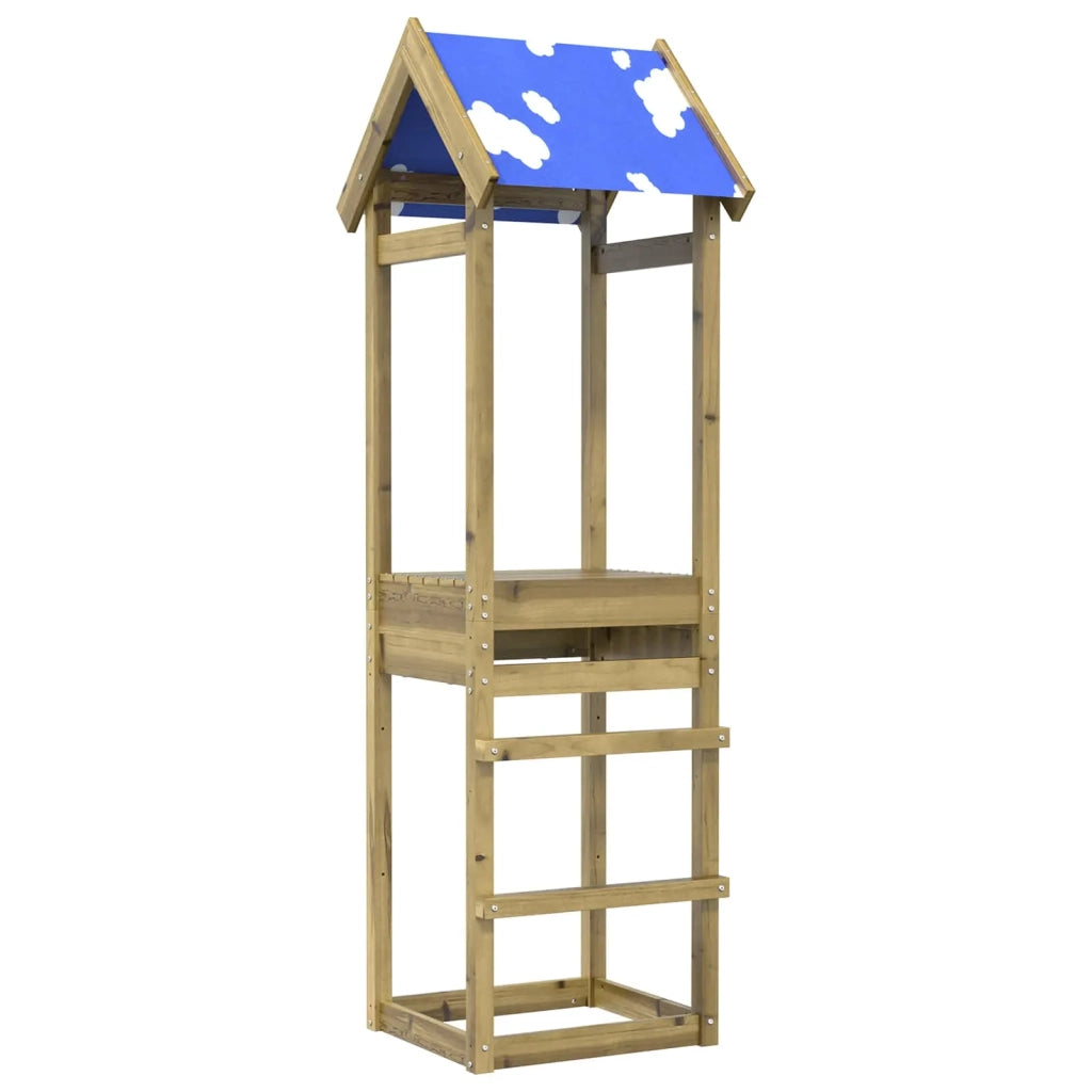 Torre da Gioco Marrone Legno Impregnato Solido CFW2991237