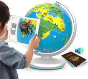 Mappa Mondo Orboot Terra per Bambini - 1000+ Fatti - Giocattoli STEM - Regali Educativi per Bambini di 4-10 anni - Senza Confini Senza Nome