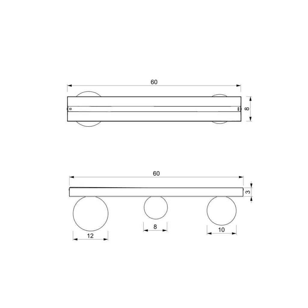 Plafoniera Milagro Bibione 3xG9 oro/bianco metallo