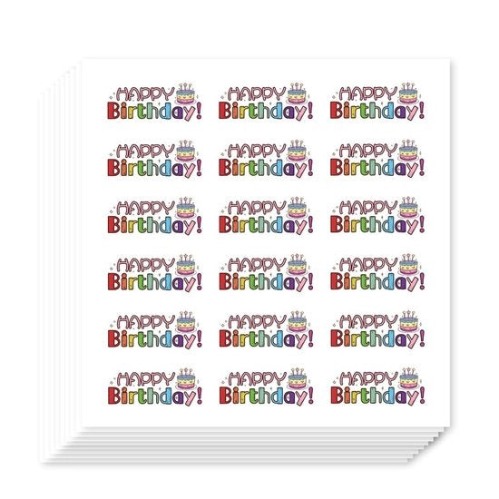 Pianificatore-Stickers 360 Pezzi - Stickers con Messaggi - Tema Compleanno - Decorazione - Album di Appunti - Attività Ricreative - Festa Tema Cane Marino