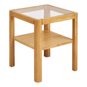 Tavolino Lourmarin, Marrone, Legno, 40x40x45 cm