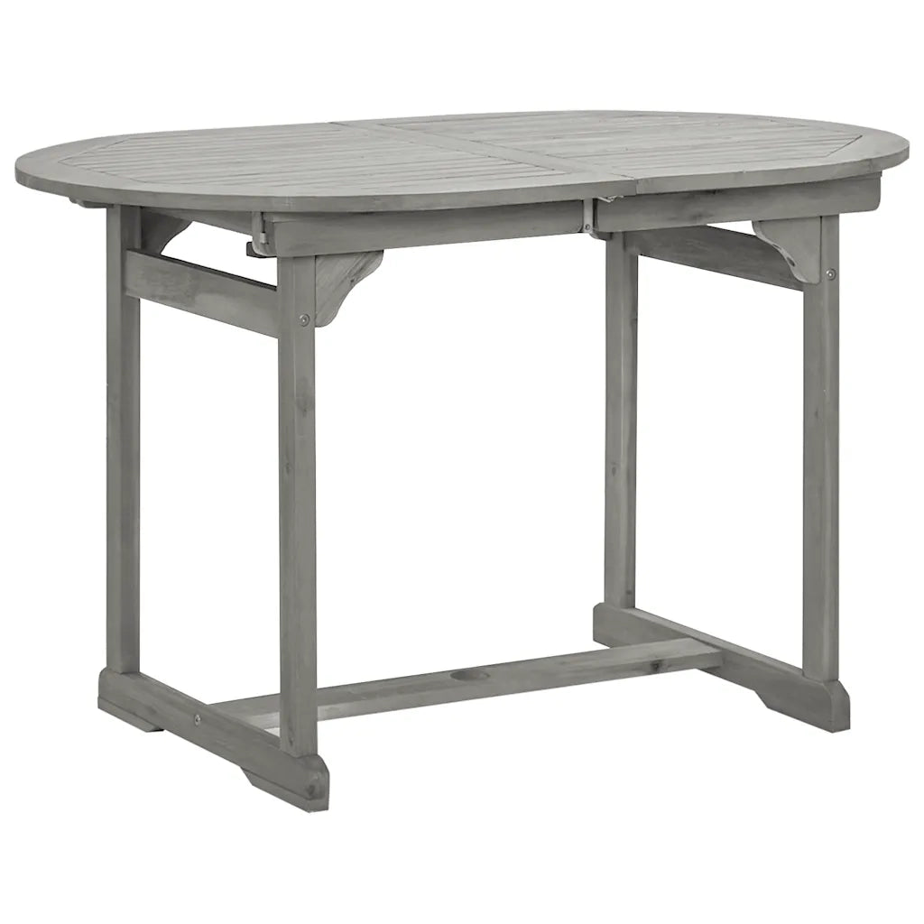 Set da Pranzo per Giardino 5 pz in Legno Massello di Acacia 3079653