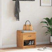 Panca da Corridoio SANDNES 45x40x50 cm Legno Massello di Pino 4010445