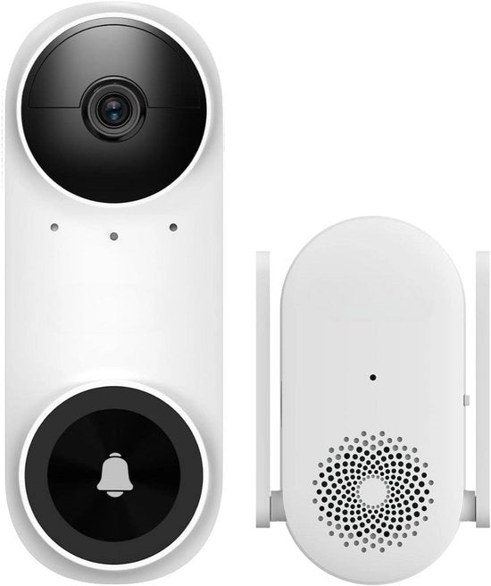 Deurbel video senza abbonamento - Deurbel con camera - Deurbel video senza fili - Sicurezza della casa - Deurbel con app - Deurbel intelligente - Nessun costo mensile - Camera di sicurezza - Deurbel WiFi - Per smartphone e tablet
