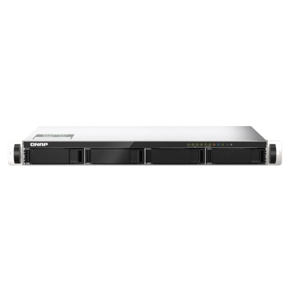 Qnap ts-435xeu nas rack (1u) marvell cn9131 4 gb ddr4 0 tb qnap qts nero, grigio - TS-435XEU-4G