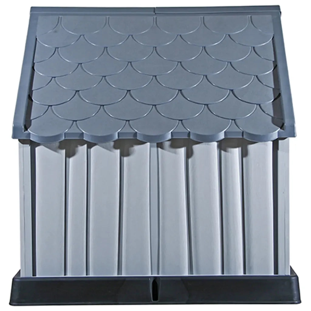Cuccia per Cani Grigia 92x87x91 cm in Plastica CFW4829389