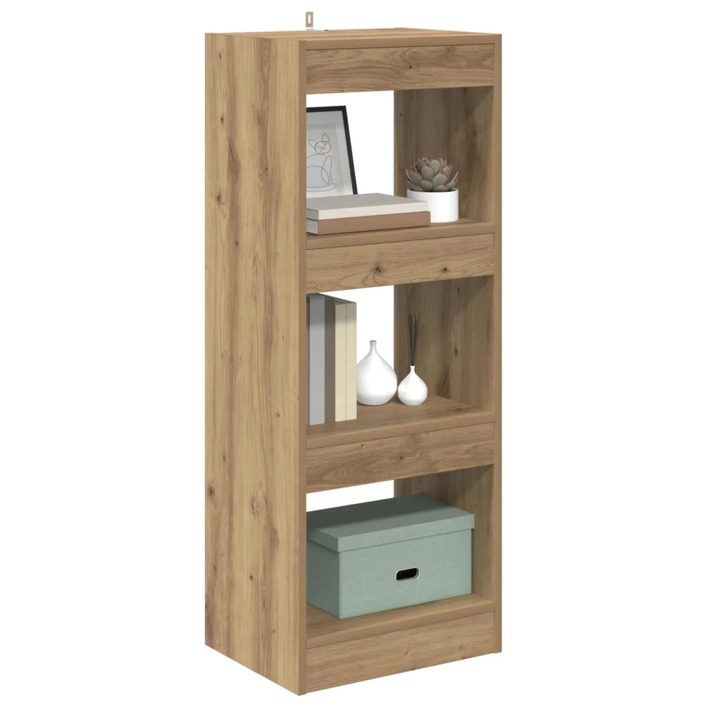 Armadio per Libri rovere artigianale 37 x 30 x 103 cm