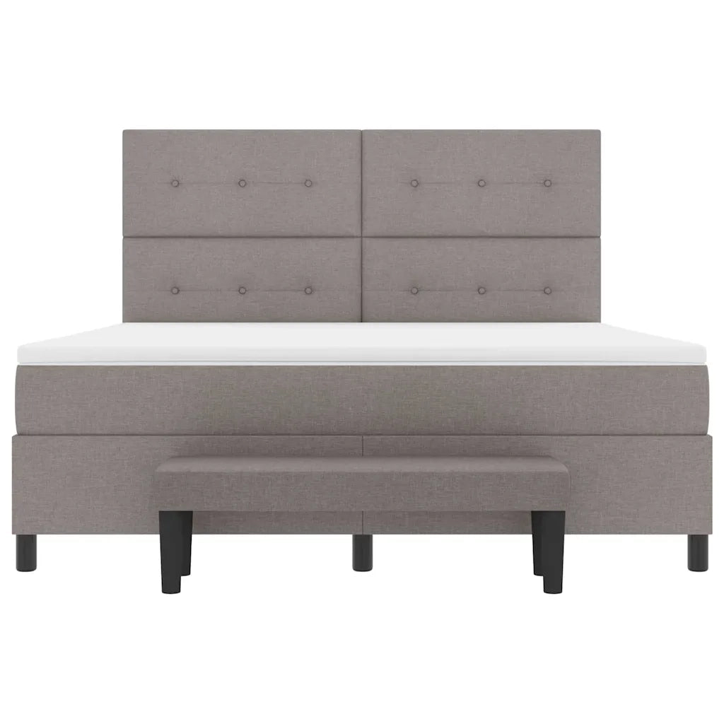 Letto a molle con testiera Talpa 180 x 200 cm Tessuto 3344090
