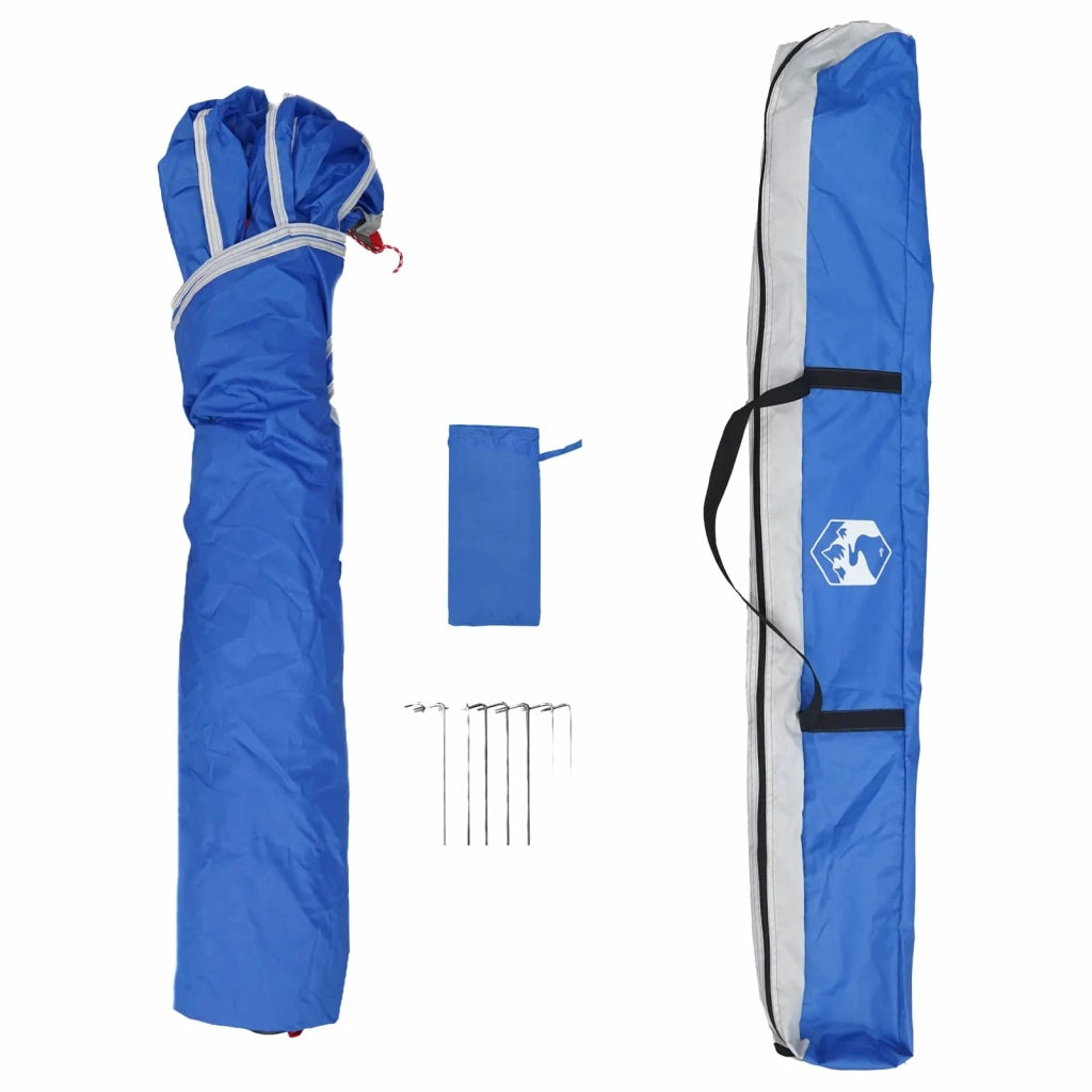 Tenda istantanea per 4 persone con rilascio rapido-Tenda da campeggio Blu Azzurro