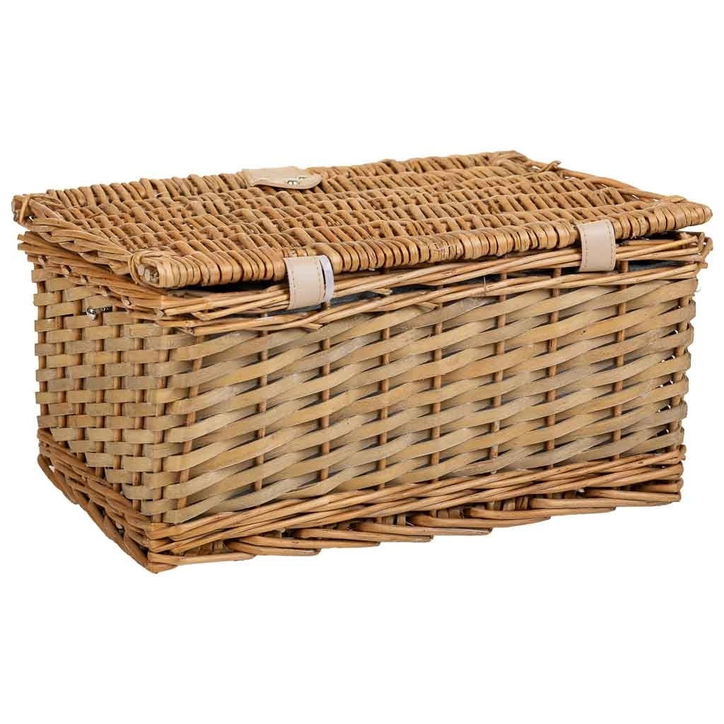 Cestino pic-nic marrone 40x28x19h