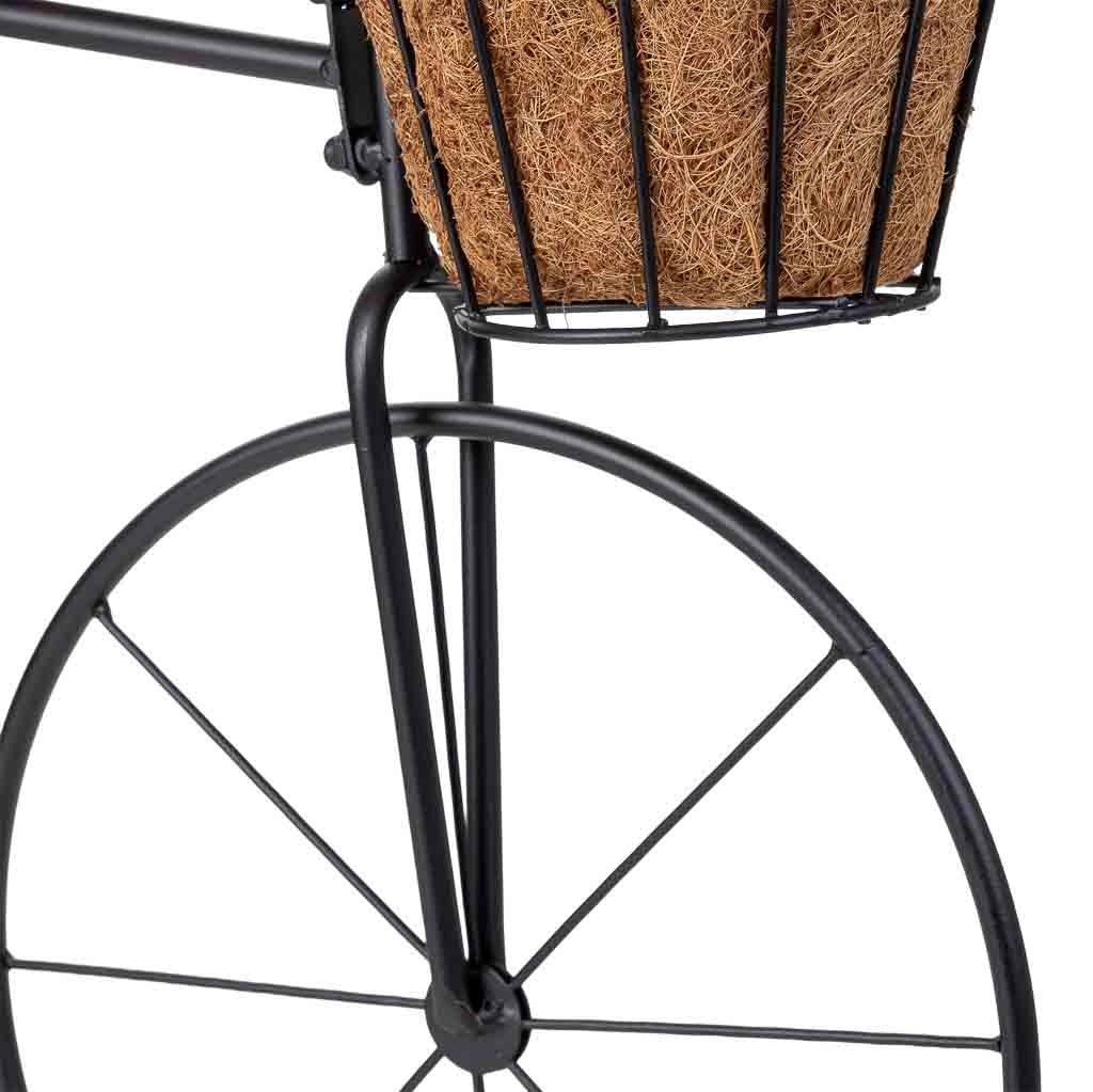 Portavaso per bicicletta nero, 65x28x47h cm