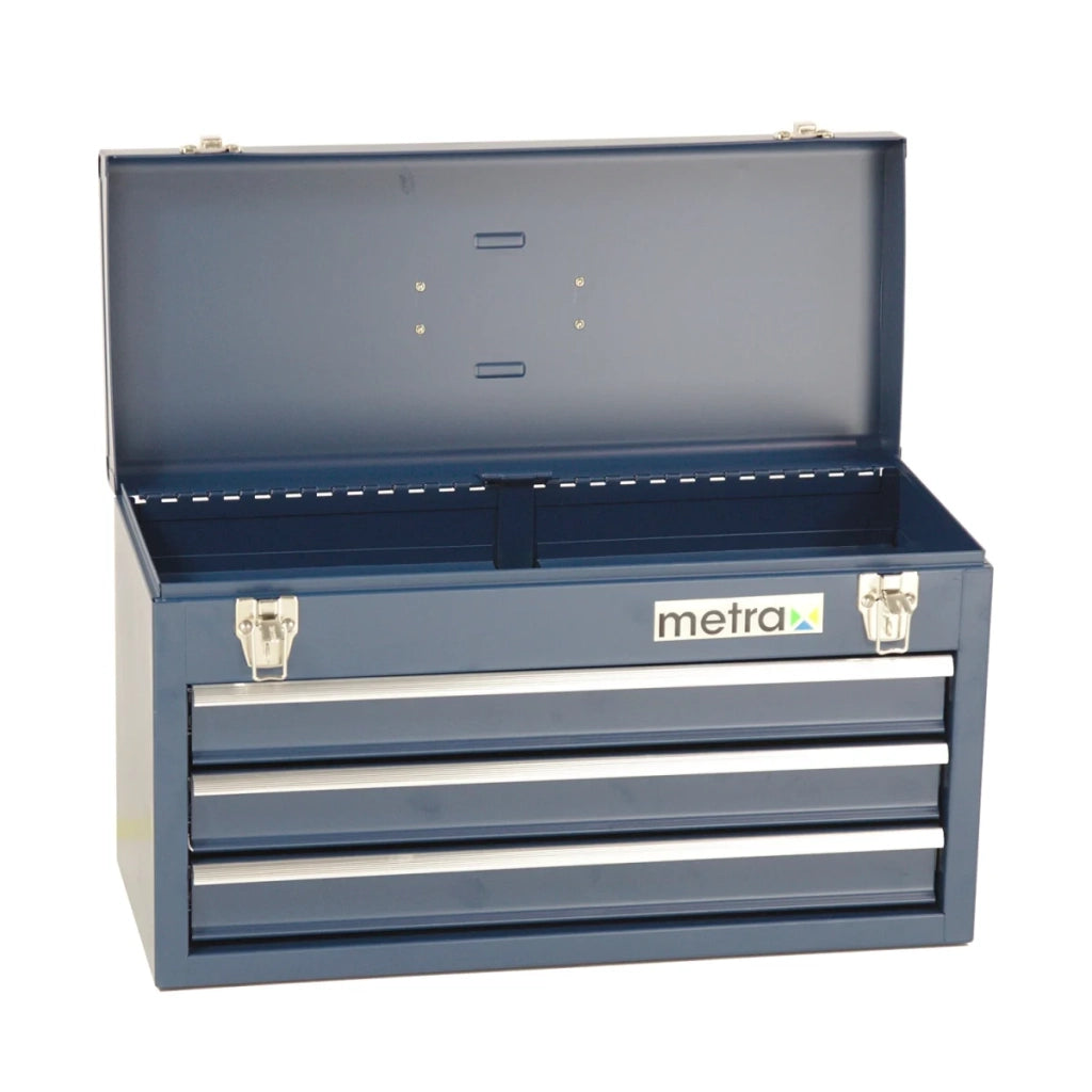 Cassetta degli attrezzi, standard, piccola, colore blu
