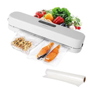 Trade Shop - Macchina Sottovuoto Professionale 3 Funzioni Sotto Vuoto Sigilla Alimenti 125w Con Rotolo -