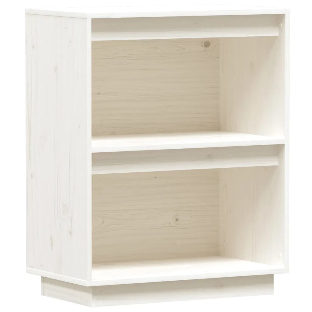 Mobile Consolle | Tavolo d'Ingresso Bianco 60x34x75 cm in Legno Massello di Pino