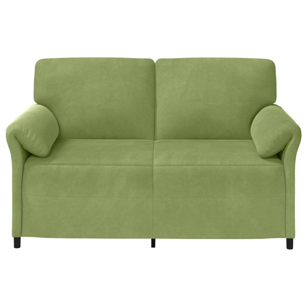Divano a 2 Posti Verde chiaro 158 x 83 x 95 cm Velluto 42033956