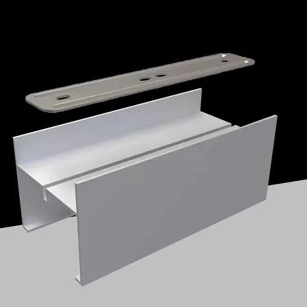 Trade Shop - Connettore Lineare Prolunga Per Lampadario Plafoniera Ll57-120c-3c In Alluminio Ll57-d -