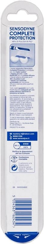 SENSODYNE SPAZZOLINO COMPLETE PROTECTION + PER DENTI SENSIBILI TESTINA PICCOLA SOFT