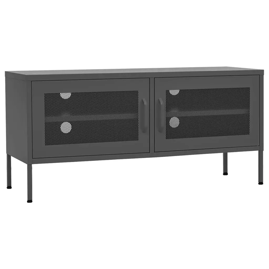Mobile TV Antracite 105x35x50 cm in Acciaio cod mxl 33904