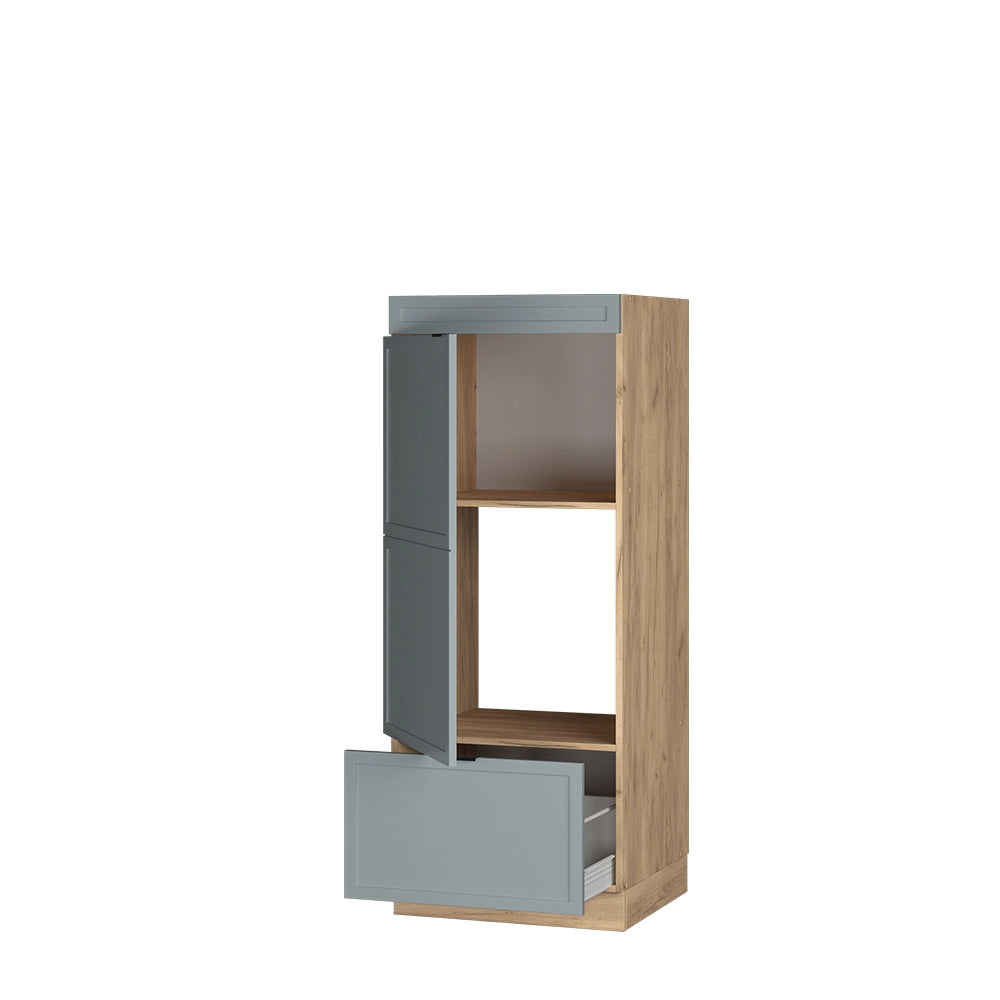 Vicco Set mobili bagno Blu-grigio chiaro 60 cm